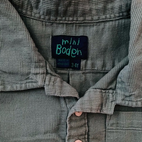 Mini Boden boys shirt size 3-4y - Picture 2 of 4